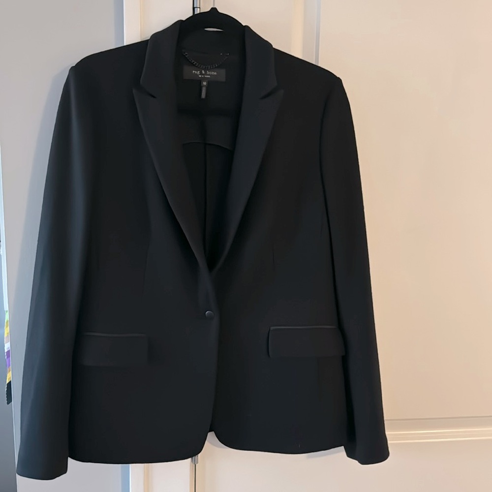 Black Wool Blazer